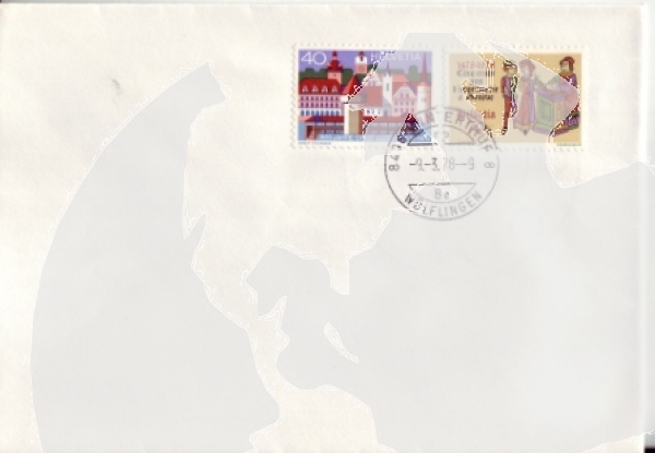 CH FDC 1117 / 1118 - 1978 00 002 ●